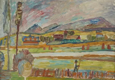 Peasant With A Rake