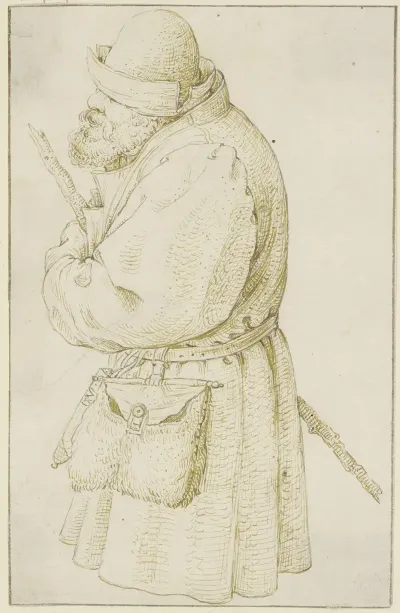 Peasant With A Staff