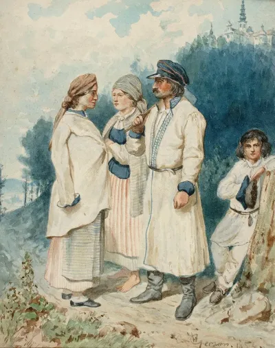 Peasants From Sandomierz Area