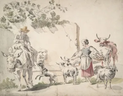 Peasants Going To Market