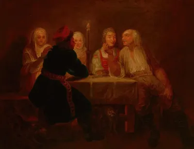 Peasants In An Inn