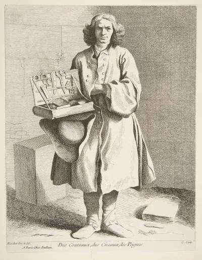 Peddler Of Knives Scissors And Combs