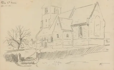 Pede Sainte Anne Eglise Du Village
