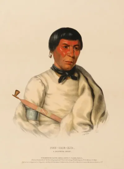 Pee Che Kir A Chippewa Chief