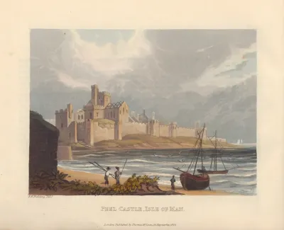 Peel Castle Isle Of Man