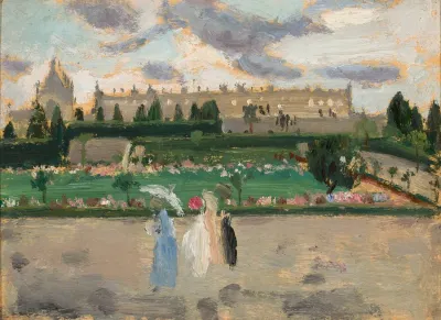 Pejzaz Miejski Esplanade Des Invalides