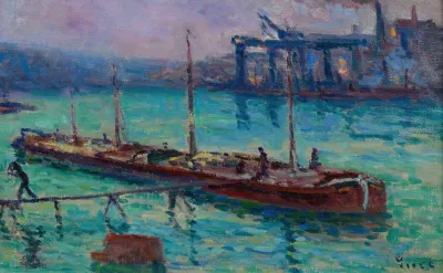 Peniche Au Bord De La Seine