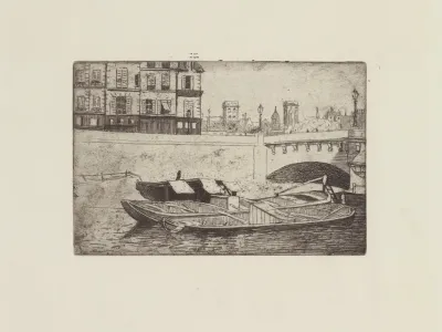 Peniches Au Pont Neuf