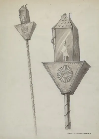 Penitente Processional Lantern