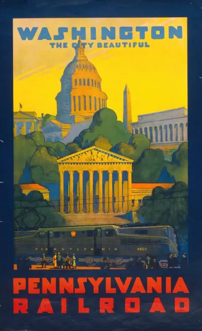 Pennsylvania Railroad Washington The City Beautiful