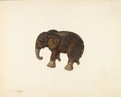 Penny Bank Elephant