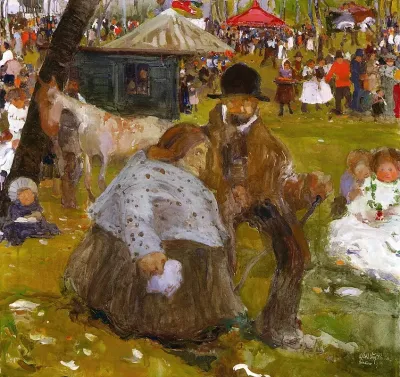 Pentecost Holiday Fair Near Cracow