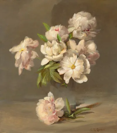 Peonies In A Vase