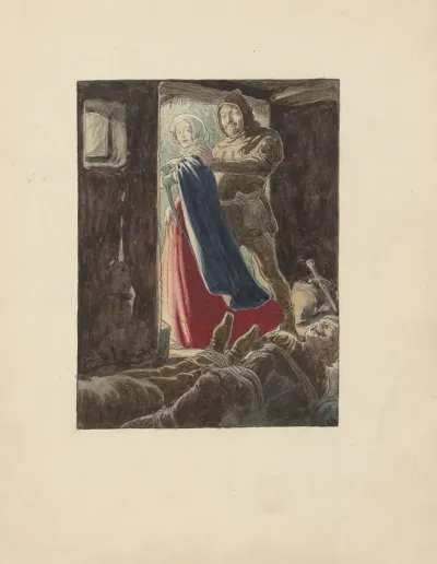 People In A Cabin