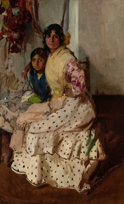 Pepilla The Gypsy And Her Daughter