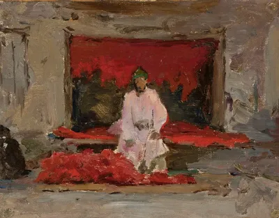 Pepper Seller From The Journey To Turkestan