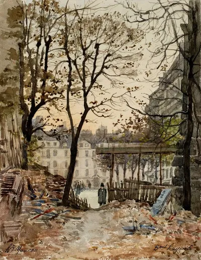 Percement Du Boulevard Raspail