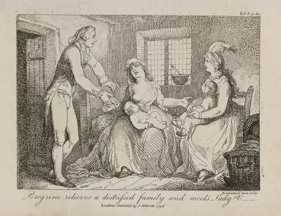 Peregrine Relieves A Distressed Family And Meets Lady V