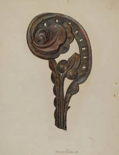 Perforated Scroll