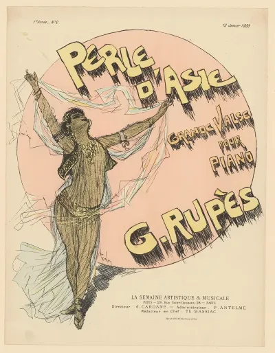 Perle Dasie Grande Valse Pour Piano G Rupes