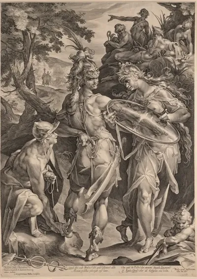 Perseus Armed To Free Andromeda