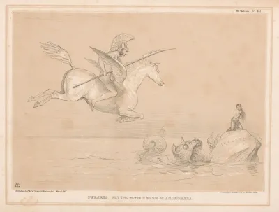 Perseus Flying To The Rescue Of Andromeda 2