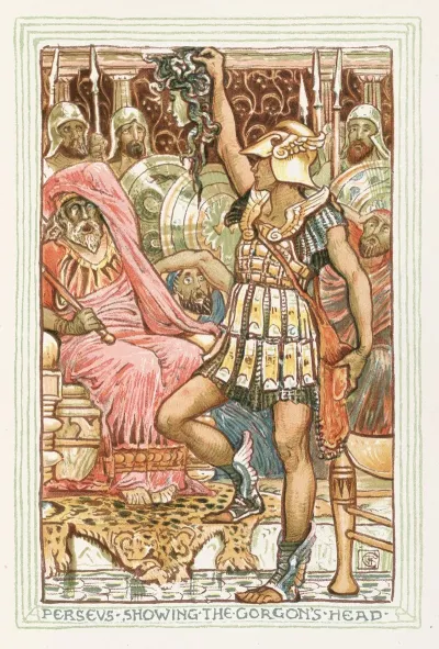 Perseus Showing The Gorgons Head