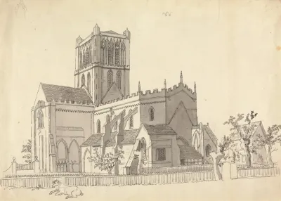 Pershore Abbey Worcestershire