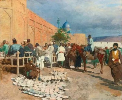 Persian Cafe The Pottery Seller
