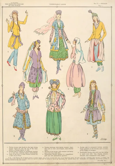 Persian Fashionable Ladies