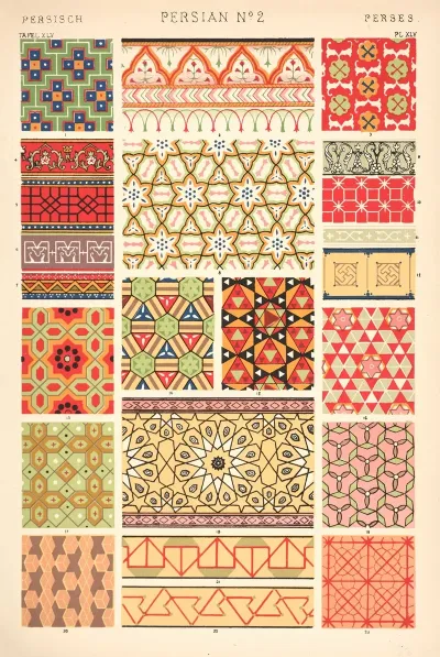 Persian No 2 3