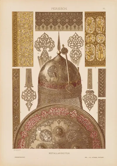 Persisch Metallarbeiten