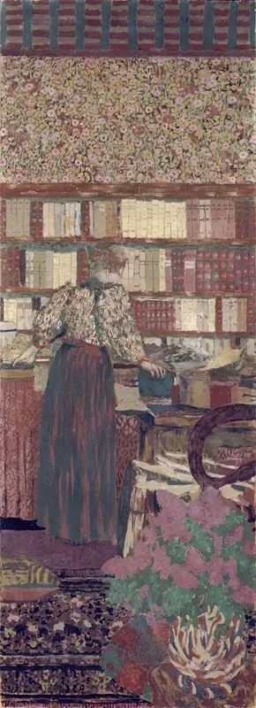 Personnages Dans Un Interieur Le Choix Des Livres