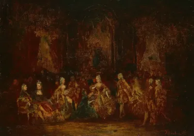 Persons In Louis Xv Costumes