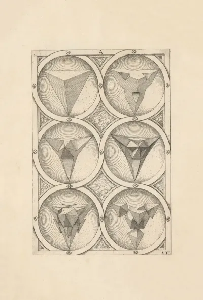 Perspectiva Corporum Regularium Perspective Of Regular Solids Pl 04