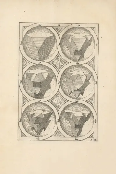 Perspectiva Corporum Regularium Perspective Of Regular Solids Pl 05