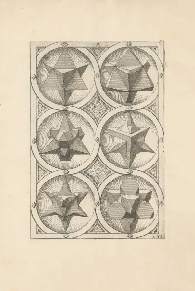 Perspectiva Corporum Regularium Perspective Of Regular Solids Pl 06