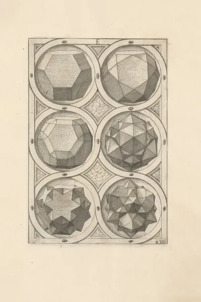 Perspectiva Corporum Regularium Perspective Of Regular Solids Pl 10