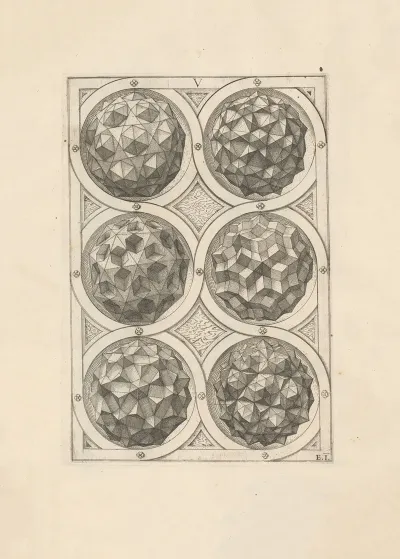 Perspectiva Corporum Regularium Perspective Of Regular Solids Pl 20