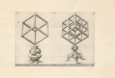 Perspectiva Corporum Regularium Perspective Of Regular Solids Pl 25