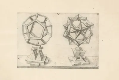 Perspectiva Corporum Regularium Perspective Of Regular Solids Pl 29