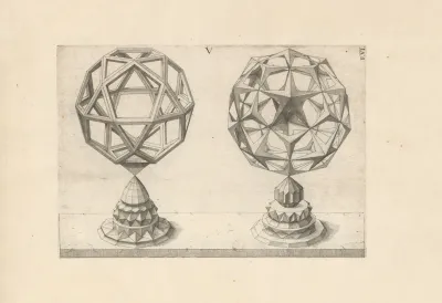 Perspectiva Corporum Regularium Perspective Of Regular Solids Pl 30