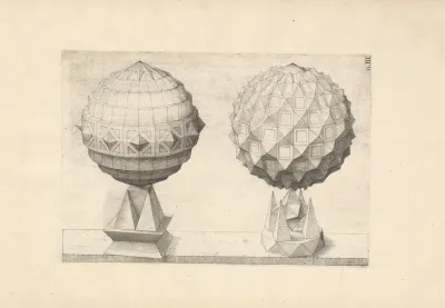 Perspectiva Corporum Regularium Perspective Of Regular Solids Pl 33