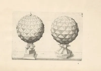 Perspectiva Corporum Regularium Perspective Of Regular Solids Pl 34