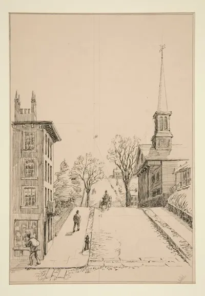 Perspective Problem Grand Avenue From Quinnipiac Avenue