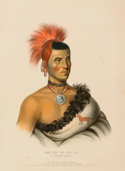Pes Ke Le Cha Co A Pawnee Chief