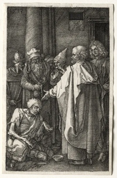 Peter And John Healing The Cripple At The Gate Of The Temple 2