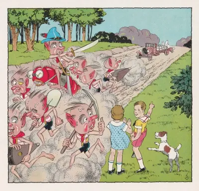 Peter And Peggy Visit The Dust Imps Pl 12