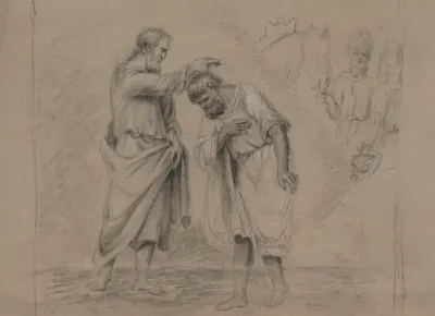Peter Baptises Cornelius The Centurion