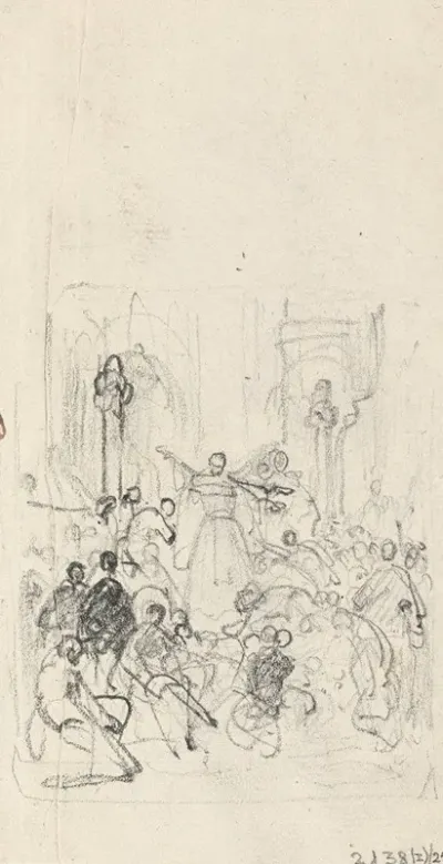 Peter The Hermit Preeching The Crusade